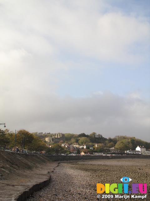 SX09971 Oystermouth Castle from The Mumbles